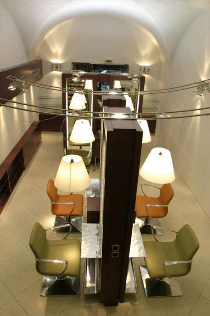 Intérieur salon coiffure Ajaccio