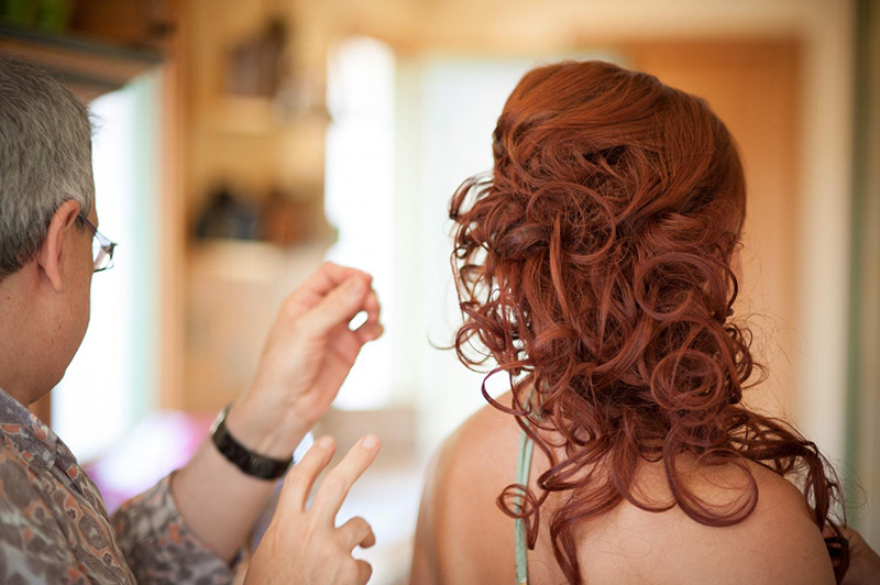 Coiffeur mariage Sagone
